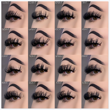 Load image into Gallery viewer, Best selling eyelashes D messy eyelashes  5pairs(AH5064)