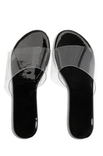 Load image into Gallery viewer, Hot selling one-word transparent slippers