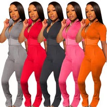 Load image into Gallery viewer, Summer short-sleeved trousers set AY1341