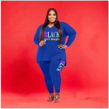 Load image into Gallery viewer, Fashion printing two-piece suit(AY1388)