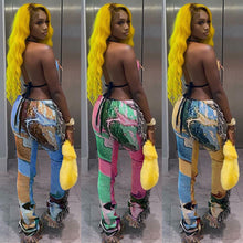 Load image into Gallery viewer, Sexy Printed Fringe Two Piece Set(AY1824)