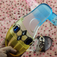 Load image into Gallery viewer, New colorful gradient flat slippers HPSD075