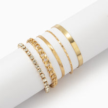 Load image into Gallery viewer, Fashion Rhinestone Set Bracelet(AE4104)