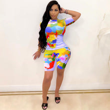 Load image into Gallery viewer, New map printing suit YC2110