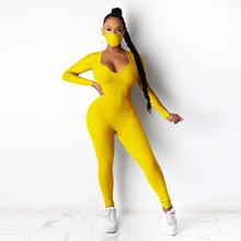 Load image into Gallery viewer, Solid color V-neck tights(AY1223)