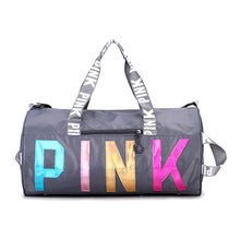 Load image into Gallery viewer, PINK laser sequined shoulder bag AO1010
