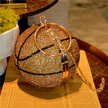 Load image into Gallery viewer, Hot rhinestone basketball handbag DN1033