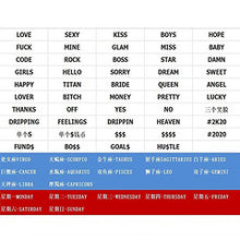 Load image into Gallery viewer, Constellation hair card WY4053