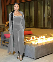 Load image into Gallery viewer, Sexy tube top jumpsuit two-piece jacket(AY1280)