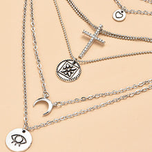 Load image into Gallery viewer, Cross necklace (25pcs free shipping)