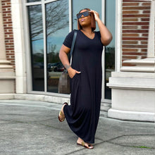 Load image into Gallery viewer, Hot selling solid color oversized dress AY2789
