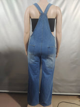 Load image into Gallery viewer, Casual Zipper Washed Jumpsuit AY3655
