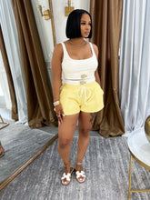 Load image into Gallery viewer, Solid color sports vest fashion casual shorts two-piece set AY3665
