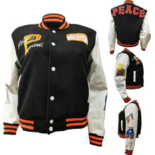 Load image into Gallery viewer, Fashionable embroidered baseball jacket AY3610
