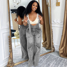Load image into Gallery viewer, Casual Zipper Washed Jumpsuit AY3655
