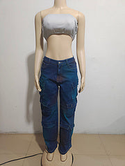 Hot selling straight leg overalls AY3421