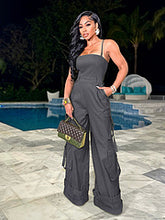 Load image into Gallery viewer, Sexy strapless multi pocket jumpsuit AY3583
