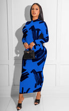 Load image into Gallery viewer, Fashion temperament print dress（AY2366）
