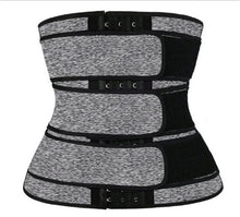 Load image into Gallery viewer, Belly shaper three-row velcro waistband（AE4064）
