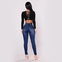 Load image into Gallery viewer, Hot selling skinny solid color high stretch jeans(Only pants)
