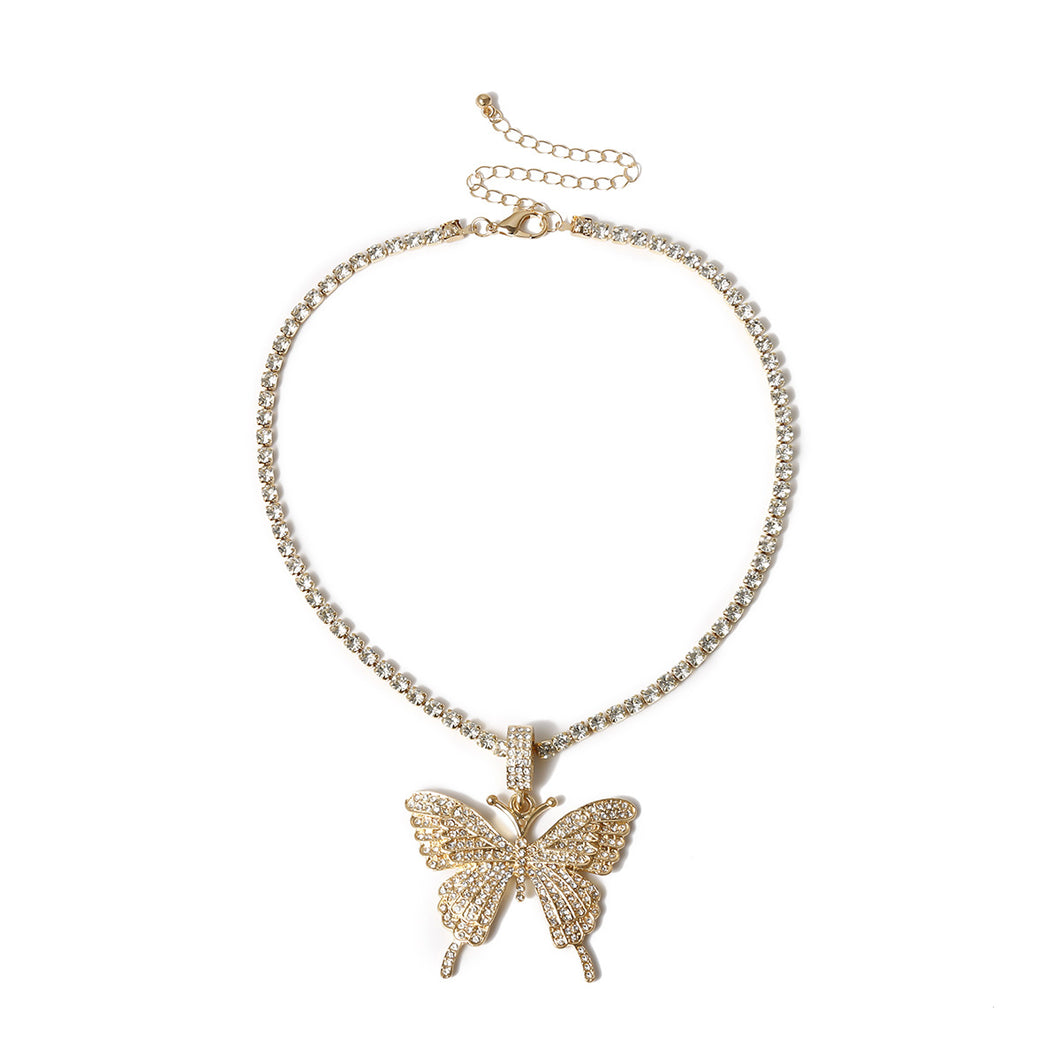 Hot selling butterfly necklace XR4052