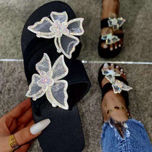 Load image into Gallery viewer, Hot flower platform slippers HPSD015

