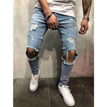 Load image into Gallery viewer, Hot selling ripped denim pants
