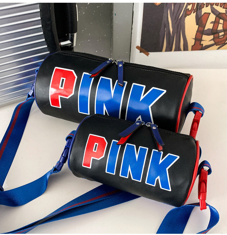 PINK laser sequined shoulder bag(Normal goods, not brand)