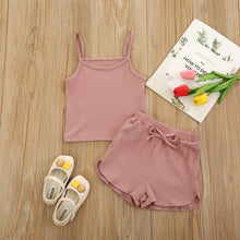 Load image into Gallery viewer, Children&#39;s camisole sports suit AY1096
