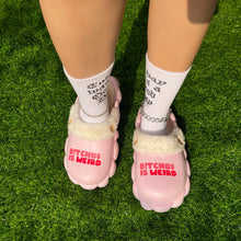 Load image into Gallery viewer, Woolly winter slippers for women in large sizes ( HPSD249)
