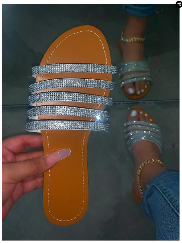 Hot selling diamond flats