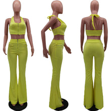 Load image into Gallery viewer, Hot Two-piece vest flared pants AY1005
