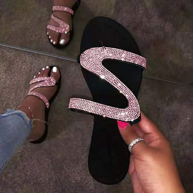 Z-shaped diamond slippers