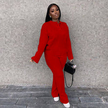 Load image into Gallery viewer, Fashion casual knitted suit AY2608
