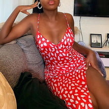 Load image into Gallery viewer, Sexy Slit Slim Sling Dress（AY1771）
