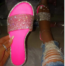 Load image into Gallery viewer, Diamond shining slippers SY0019
