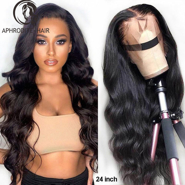 HD Transparent 150% 13X4 Lace Front wigs Body wave（AH5025）