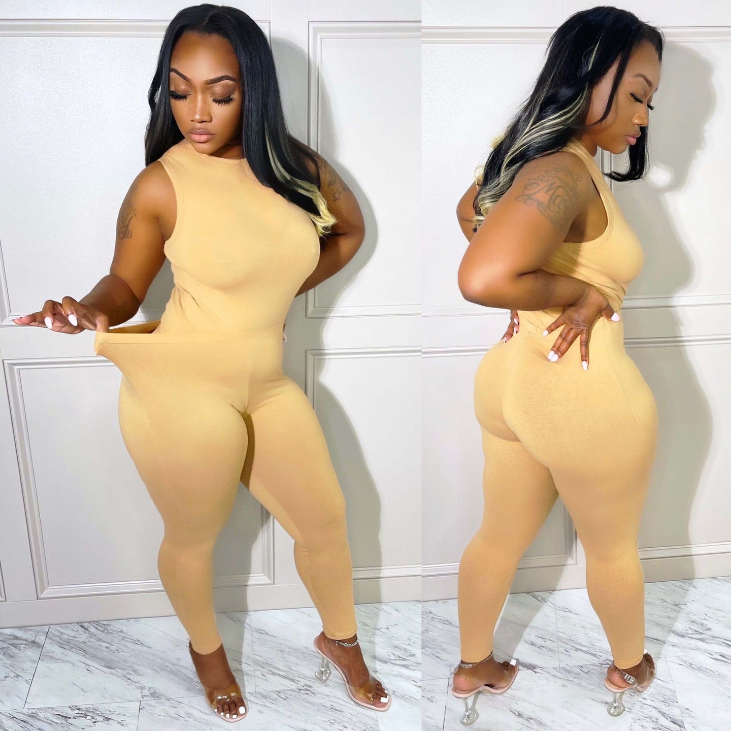 Solid multicolor suit AY2012