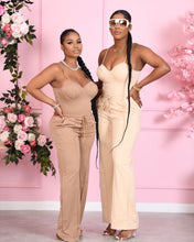 Load image into Gallery viewer, Fashion Camisole Drawstring Wide Leg Suit（AY1720）
