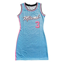 Load image into Gallery viewer, Sleeveless letter print casual jersey dress(AH2126)
