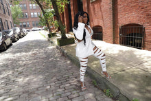 Load image into Gallery viewer, Sexy solid color hollow suit suit（AY2339）
