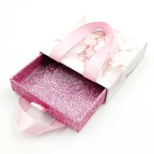 Load image into Gallery viewer, Hot sale ribbon portable square eyelash packaging box
