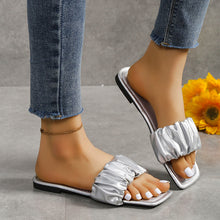 Load image into Gallery viewer, Flat-bottomed square-headed sandals HPSD257
