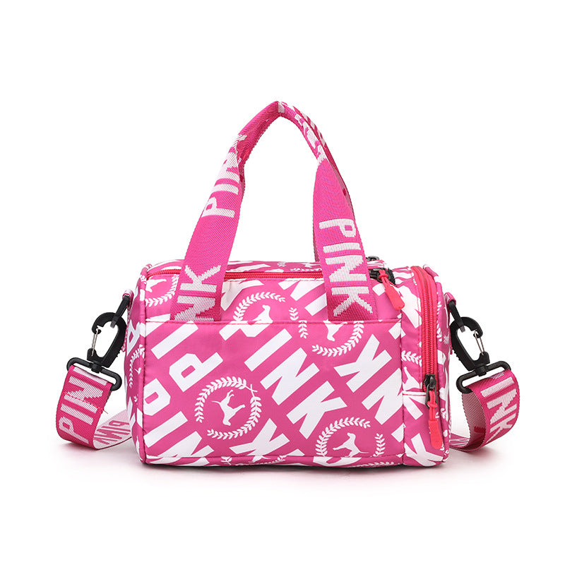 PINK printed portable MINI shoulder bag AB2111